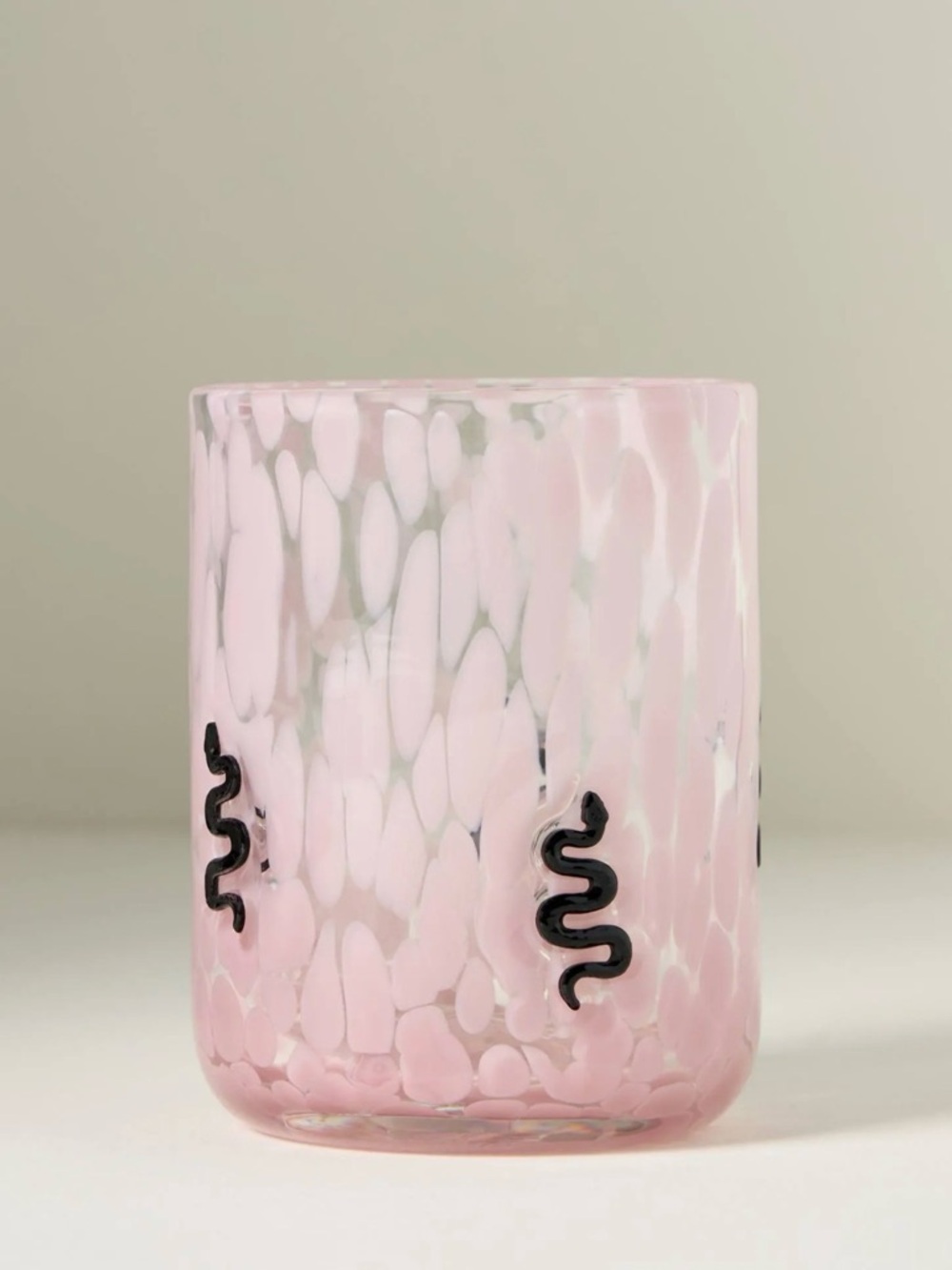 NEW Anthropologie The Mystic Confetti Icon Juice Glass, Snake